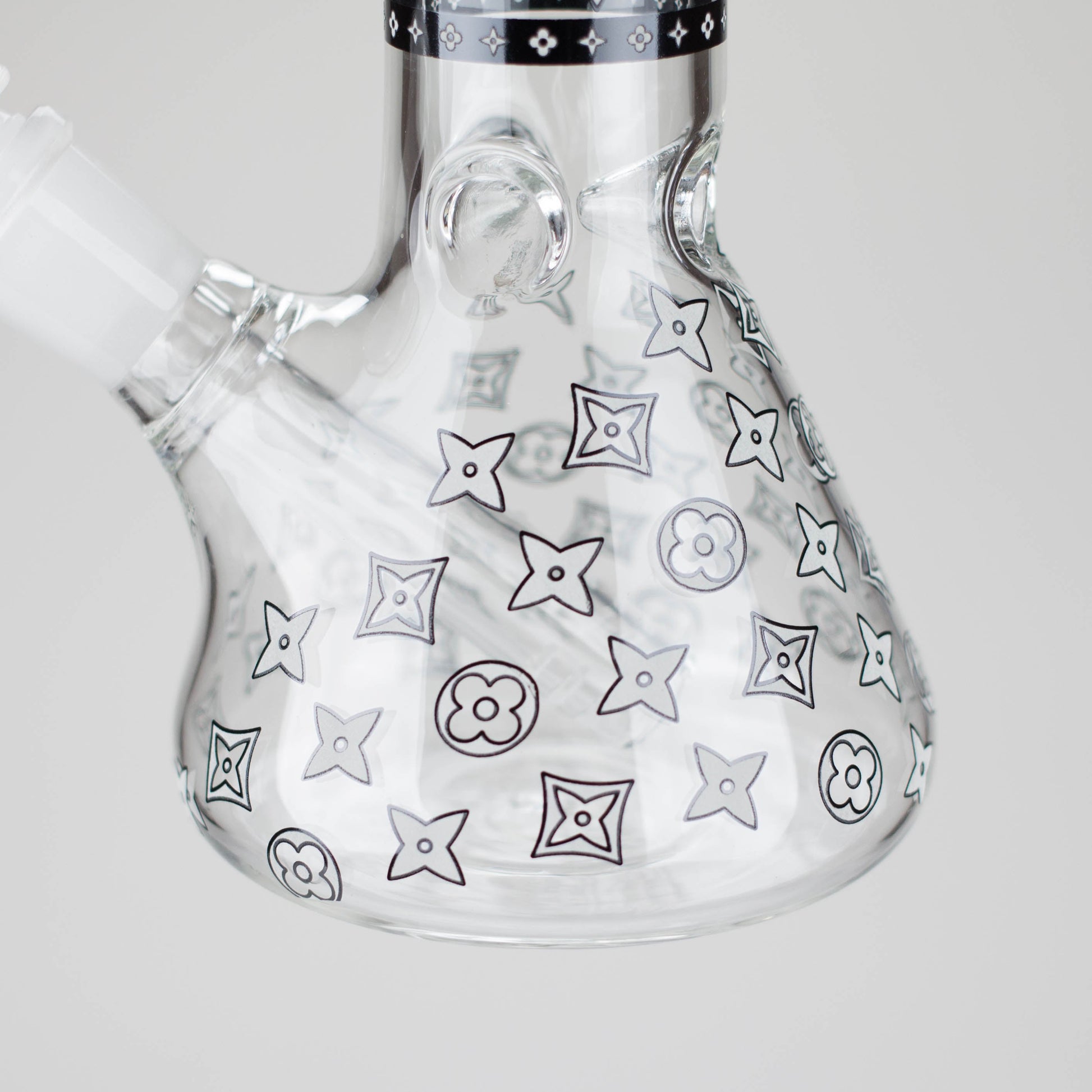 8" 5mm 38mm Grown In The Dark Beaker Bong_4